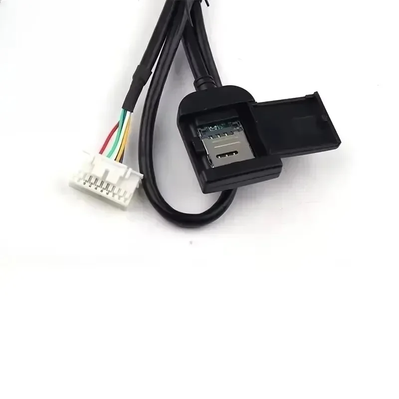 الوسائط المتعددة لملحقات السيارة Android GPS لوحدة رأس راديو ستيريو مع محول فتحة بطاقة بديلة للكابل 20pin