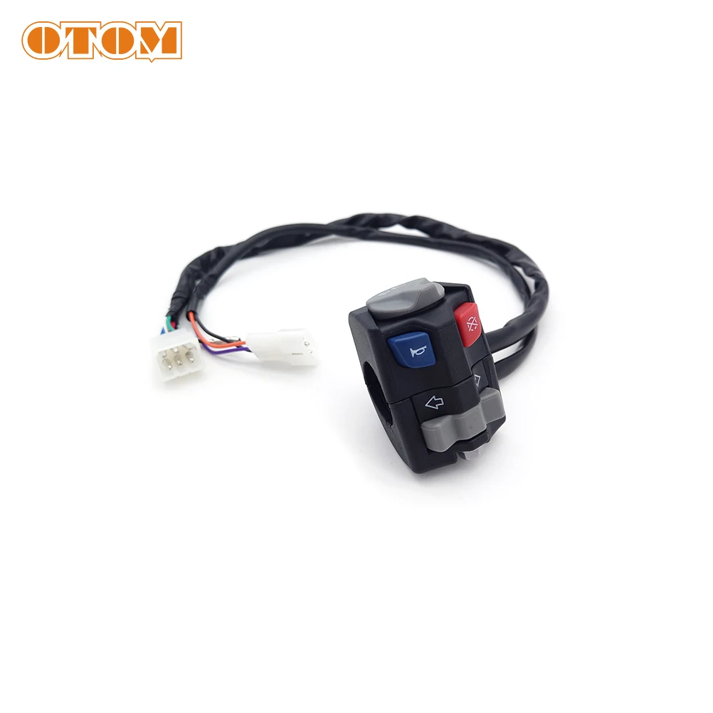 2023 Motorcycle Switch Electric Flameout Start Stop ON/OFF Horn Engine Kill Headlight Far Near Light Button For KTM EXC EXCF XCW