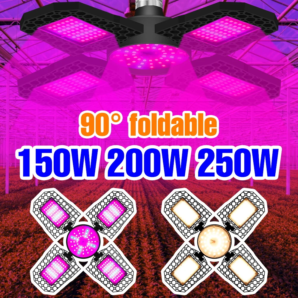 

250 Вт полный спектр освещения для растений, светодиодные комнатные светильники для выращивания растений, 220 В, складная тепличная палатка, гидропонные лопатки, освещение для выращивания фруктов