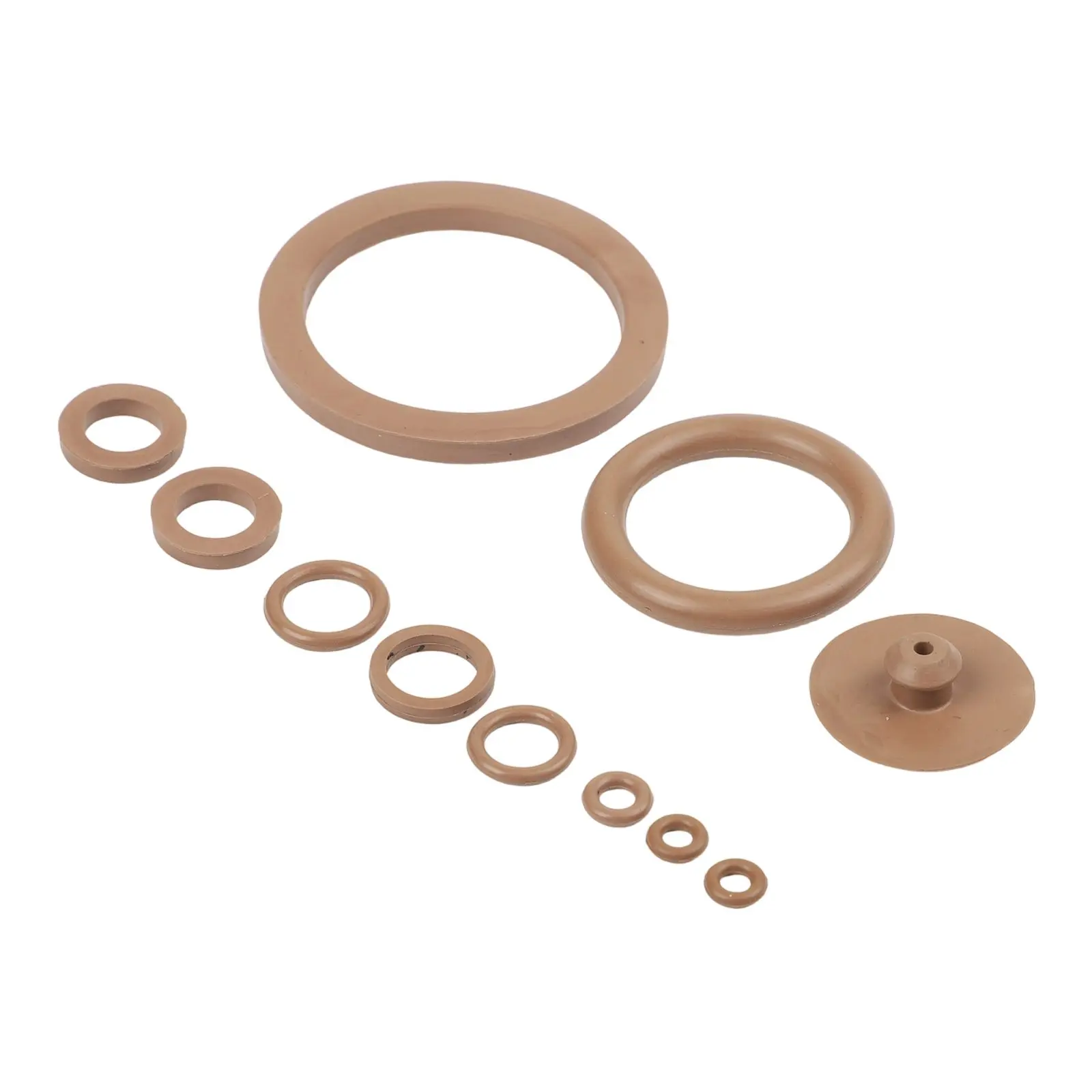 Gardening Flourine Rubber Sealing Rings Odorless 10pc Set Compatible with 3/5/8L Sprayers High Temperature & Oxidation Resistant