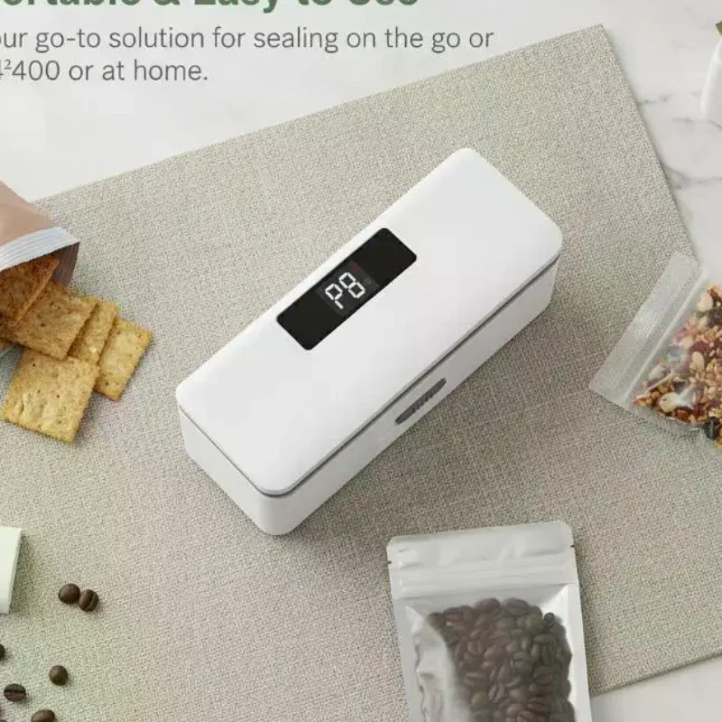 Bag Sealer 2 In 1 USB Charging Mini Heat Seal Machine for Plastic Storage Bags Kitchen Food Fresh Keeping