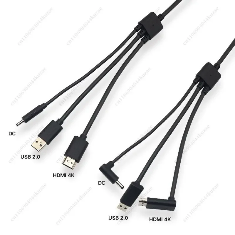 HLH 5M VR 3-in-1 Connection Cable, Lightweight & Basic Version High-Speed Data Line for VR Experience Store Special Use