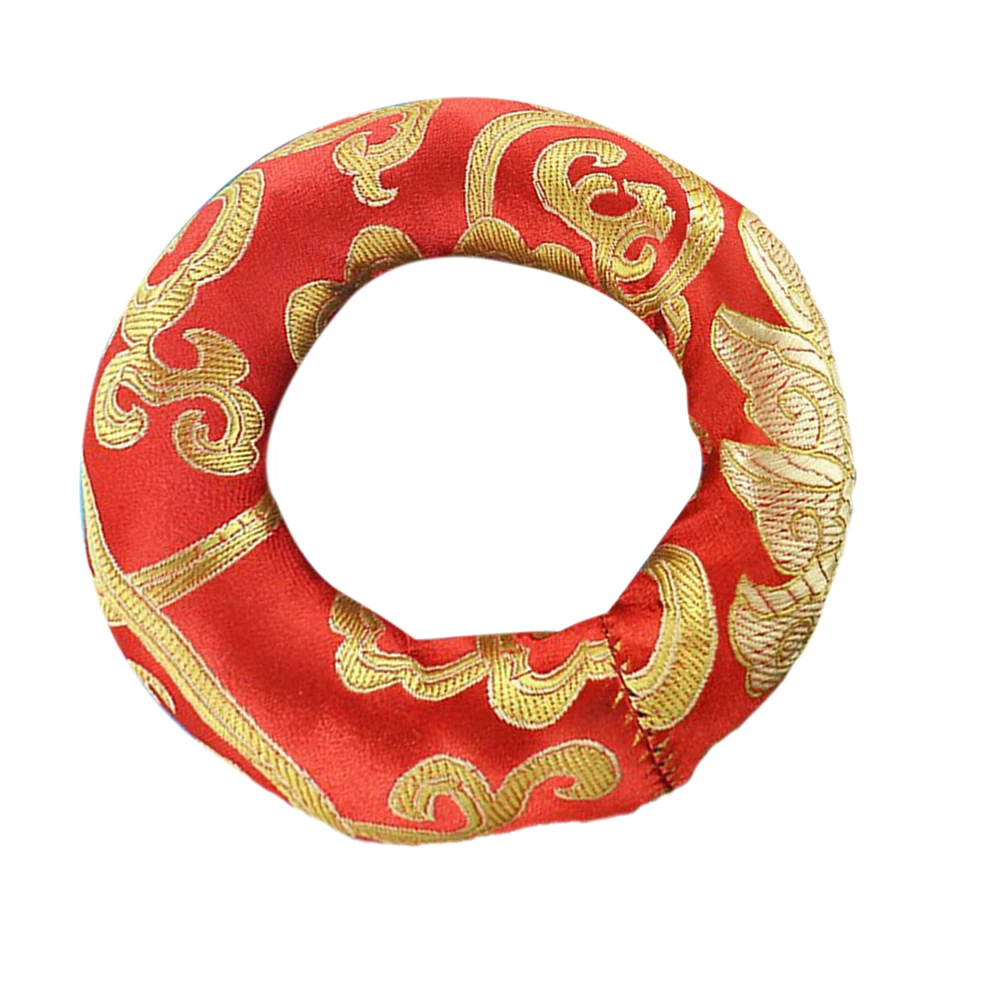 

Buddha Sound Bowl Cushion Singing Sitting Mats Pillow Tibet Bowls for Bottom Pad