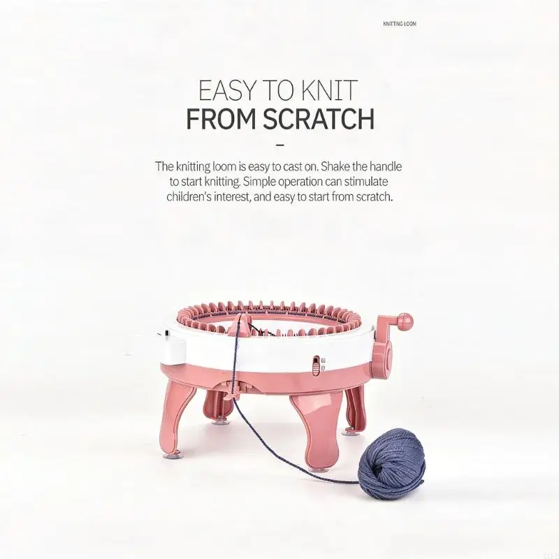  Knitting Machine Craft Activity 40/48 Needle Weaving Toy For Creative Fun