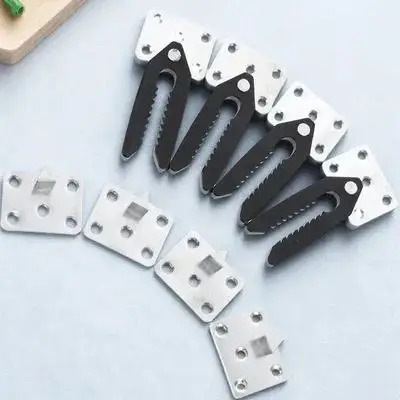 

Sofa Connector Joint Snap for Sectional Couch Furniture Steel Adjustable Fits Various Styles Stability Practical