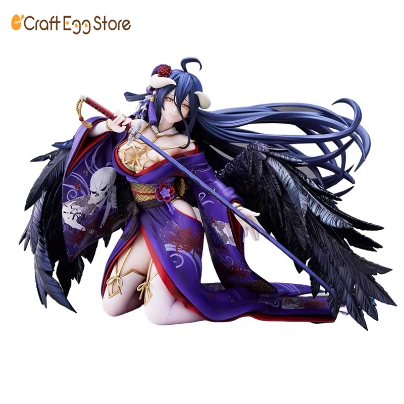 In Stock Craft Egg GYOSO OVERLORD Albedo PVC Anime Action Figures Model Collection Ornament Toy