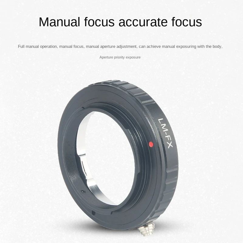 LM-FX Lens Adapter Ring For LM Series Bayonet Lens To Fuji Micro-Single XT1