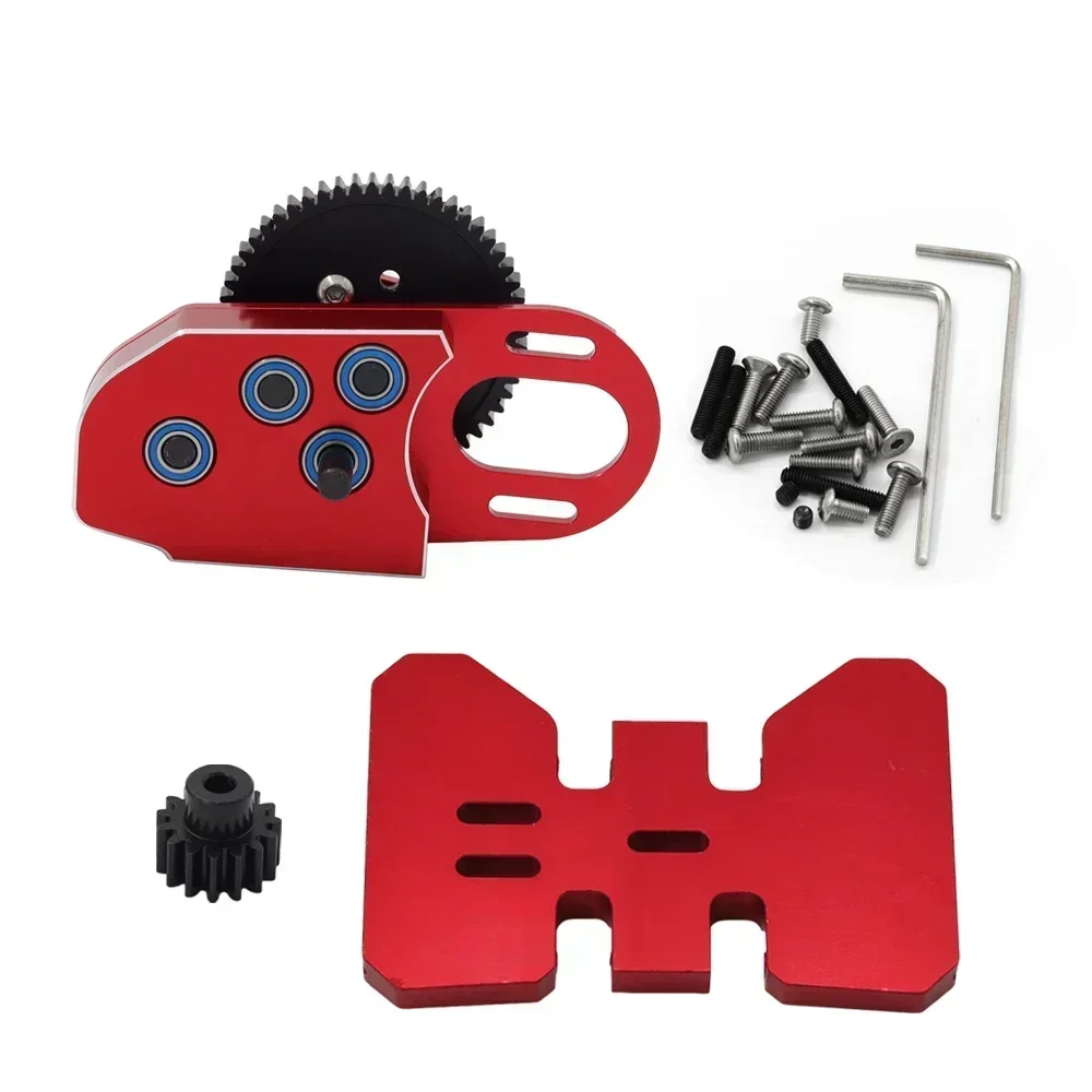 Low Gearbox Middle Transmission Box Overdrive Gear For 1/10 RC Crawler Axial SCX10 III II 90046 Capra TRX4 Upgrade Part