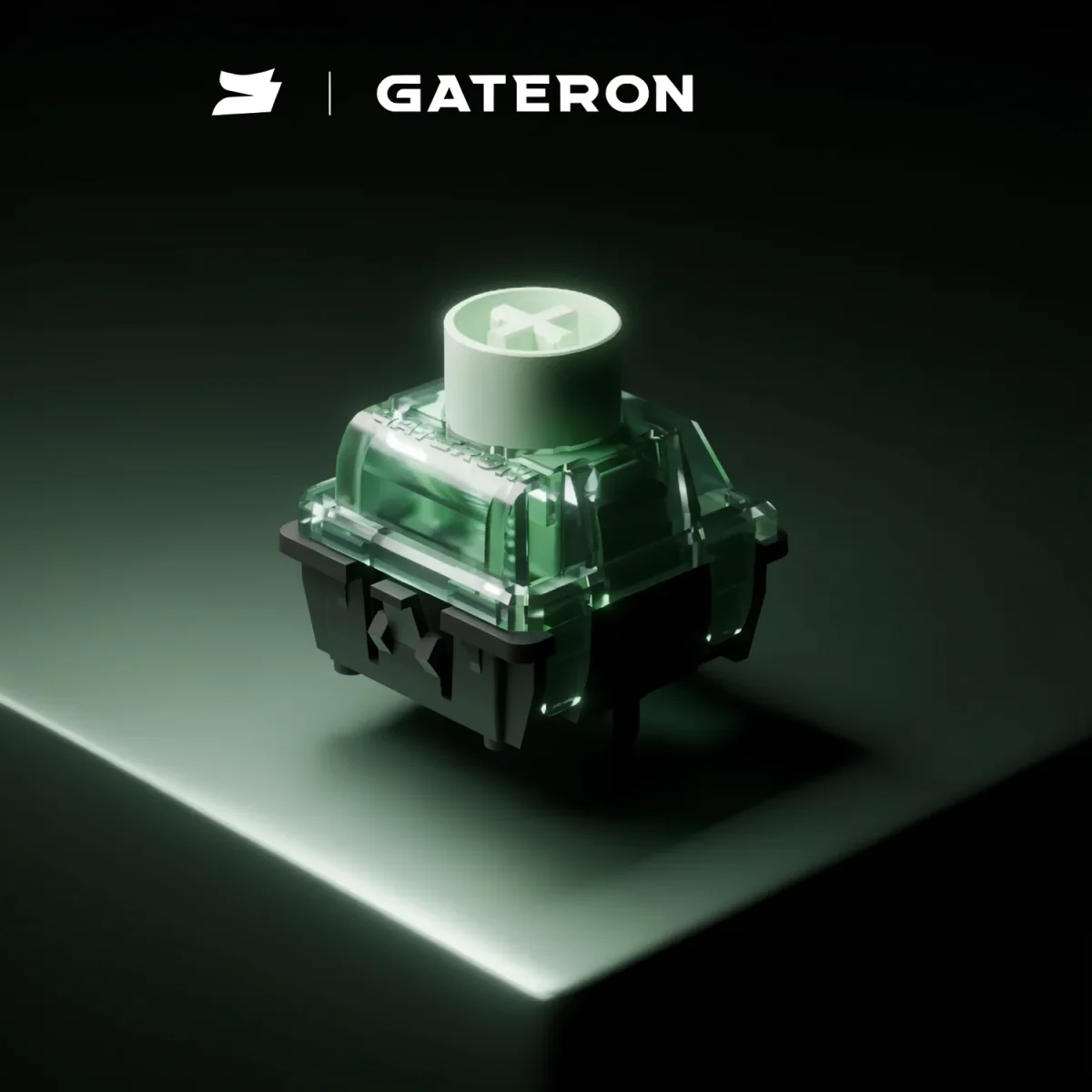 GATERON Magnetic Jade Dragon Switch, Linear, Freely Setting Pre-Travel, Rapid Trigger Hall Effect for Magnetic Keyboard Gaming