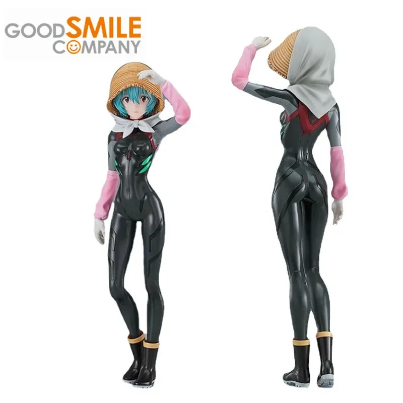 

Good Smile Genuine EVA Anime Figure Ayanami Rei Farming POP UP PARADE Action Figure Toys For Kids Xmas Gift Collectible Model