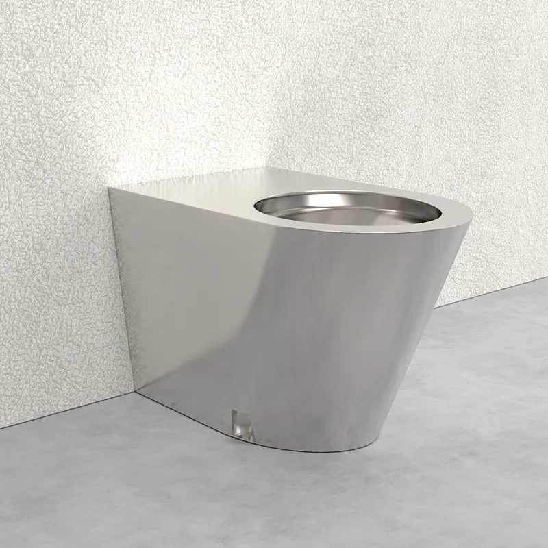 for 304 Stainless Steel Wall Mounted Toilet Smooth Easy Clean Deodorant for Prison Dormitory Bathroom Supply
