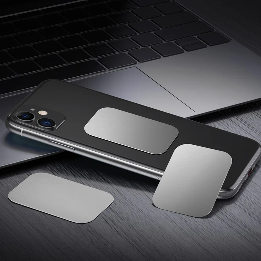 Universal Magnetic Metal Plate For Magnetic Car Phone Holder Iron Sheet Sticker Stand Magnet Metal Holder Mount For Smart Phone