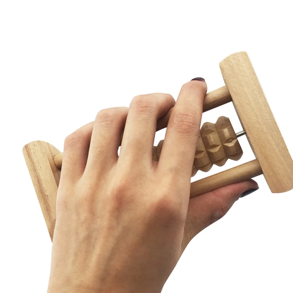 

Foot Massager Roller Wooden Foot Pain Relief Tool for Plantar Fasciitis Pedicure Massage Stress Relaxation Improvement