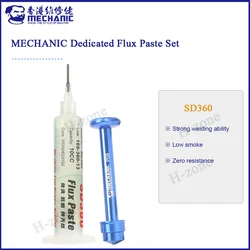 MECHANIC SD-360 Paste 100% Original Transparent Solder Paste Welding Advanced Oil Flux Grease 10cc Soldering Repair Paste