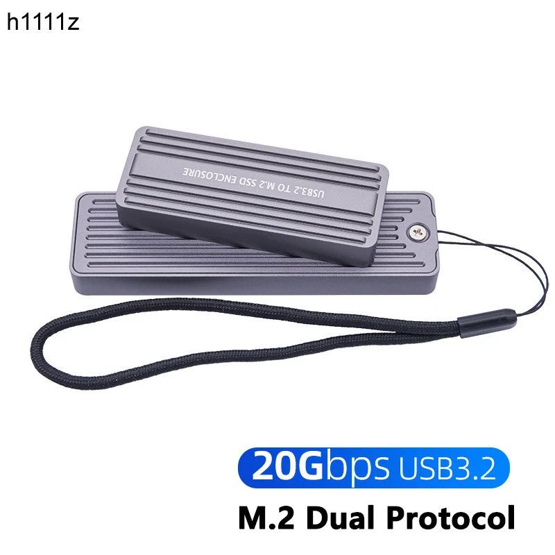 Imagem -01 - Adaptador de Gabinete para Caixa Ssd Caixa Externa Usb c Rtl9220 Protocolo Duplo Chave m b & m para Nvme Sata m2 Ssd Usb 3.2 Gen2 20gbps adaptador de gabinete para caixa ssd caixa externa usb c rtl9220 protocolo duplo chave m b m para nvme sata m2 ssd usb 32 gen2 20gbps 01