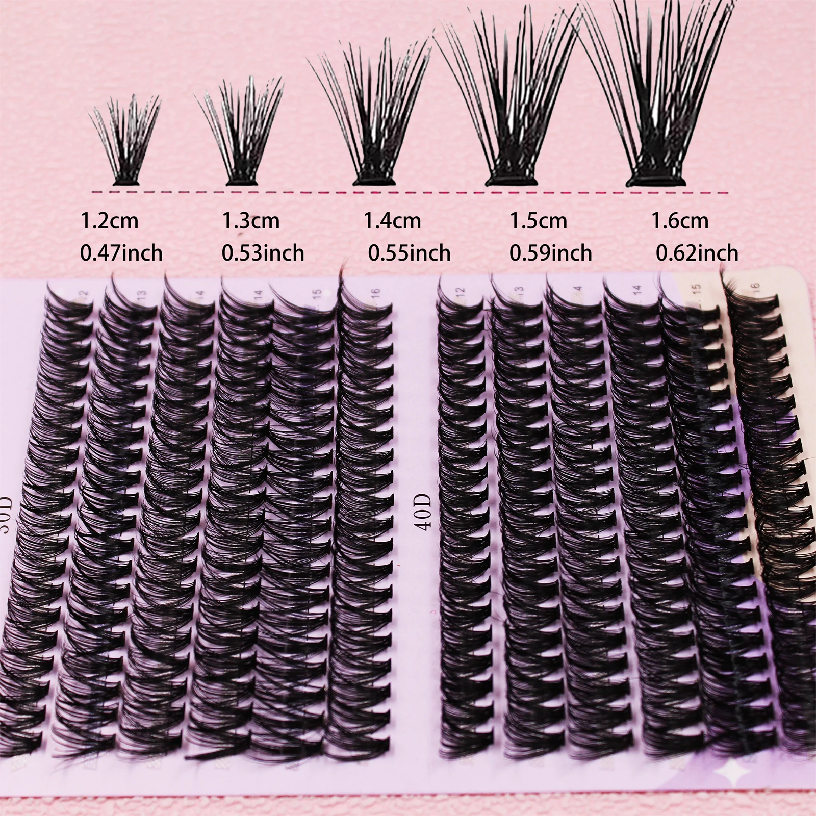 Ciglia Finte Fai-da-Te 12 File - Eyelash Extensions recensione e prezzo