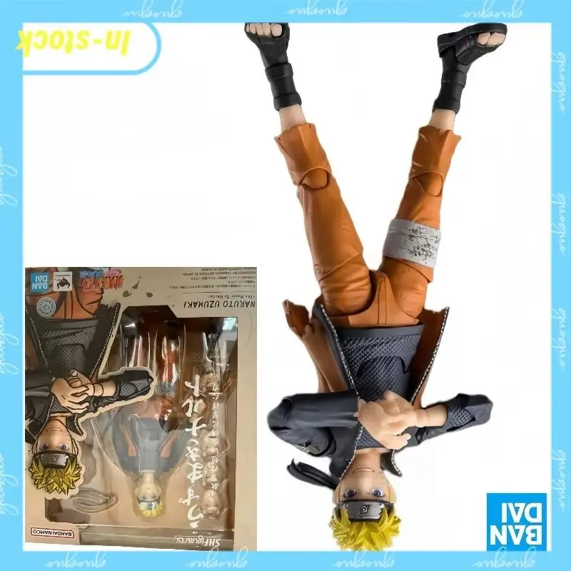 В наличии: Bandai SHF Naruto Shippuden NARUTO UZUMAKI -The Power To Unite- Коллекционная фигурка из аниме, игрушка, украшение, подарок