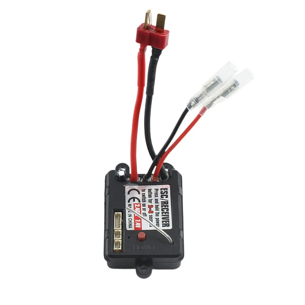 A72P 1:16 RC Brushed ESC DIY Accessory RC Brushed Electronic Speed Controller Replacements Parts for 16101 16103 Car Model