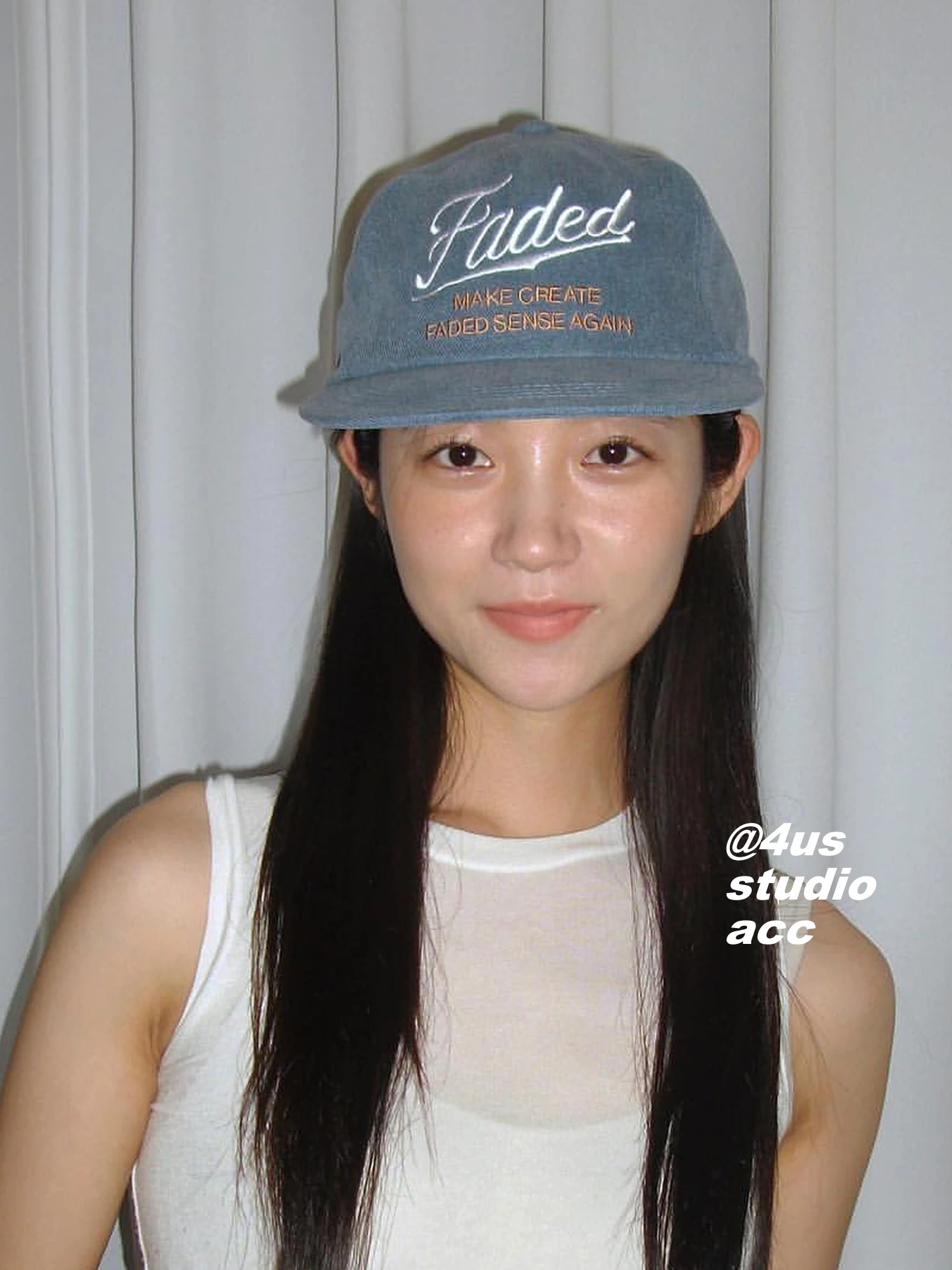 

peaked cap women's four-season versatile washed retro soft top big head circumference baseball cap men show small face