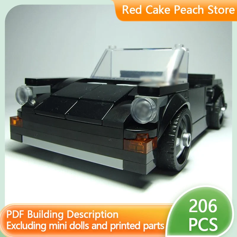 

Speed Racing Car Model MOC Building Bricks Top Tier Sports Car Modular Technology Children Holiday Gifts Assemble Toys Suit