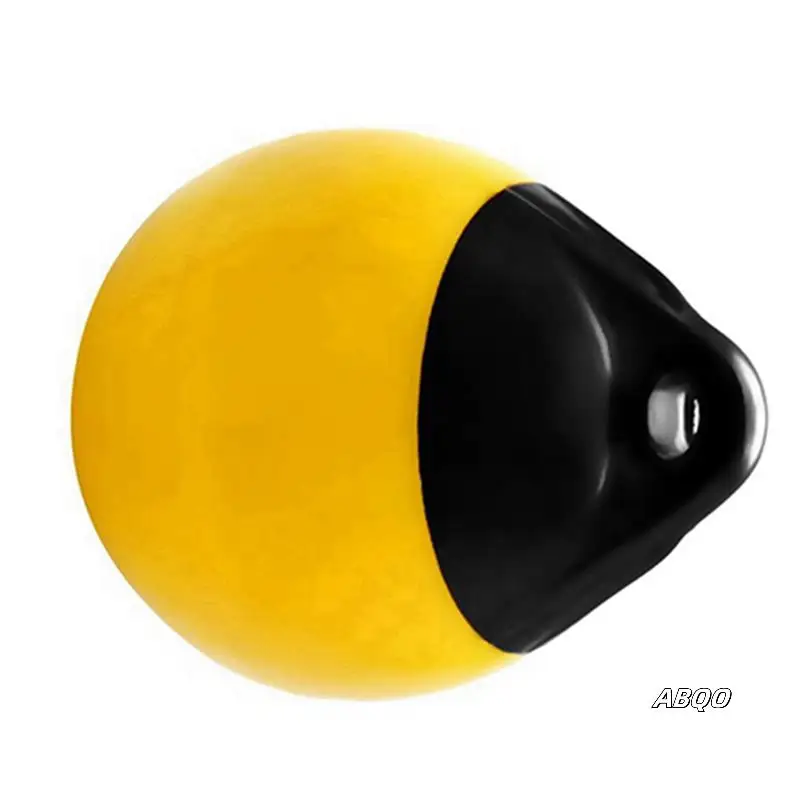 

5X Heavy Duty PVC Boat Fender Ball Round Anchor Buoy Dock Bumper Ball Inflatable Protection Marine Mooring Buoy Yellow