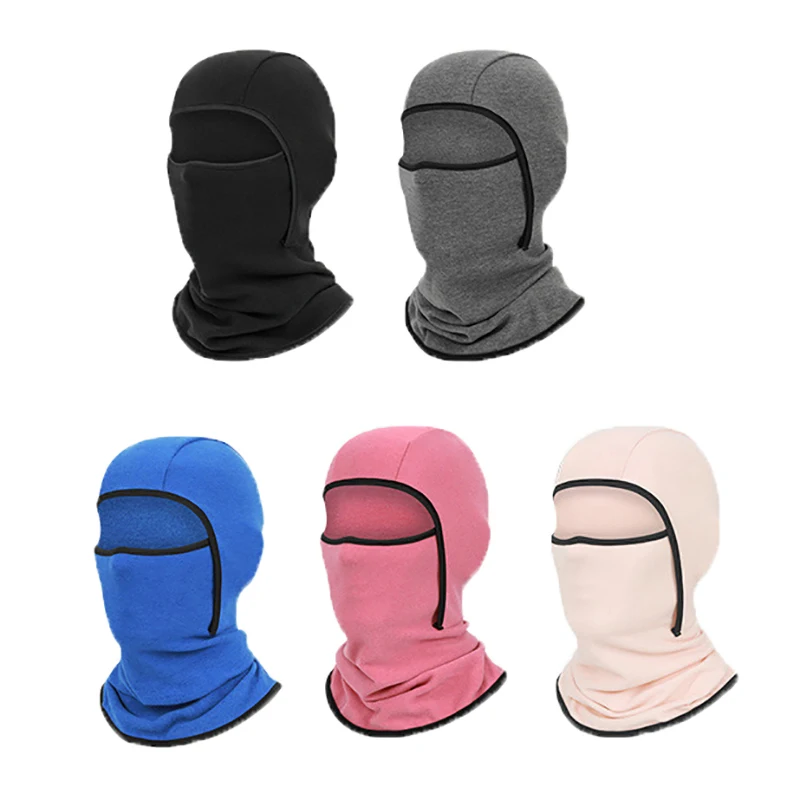 Pasamontañas máscara facial máscara de esquí para hombres mujeres a prueba de viento cara completa capucha nieve clima frío motocicleta correr ciclismo máscaras capucha