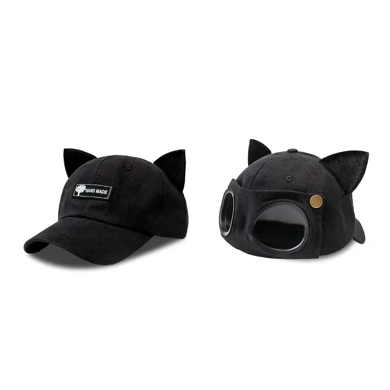 2026 Neue Mode Pilotenmütze Sommer Persönlichkeits-Brillen-Baseballkappe Unisex Trend Sonnenbrillen-Baseballkappe – Detail 11