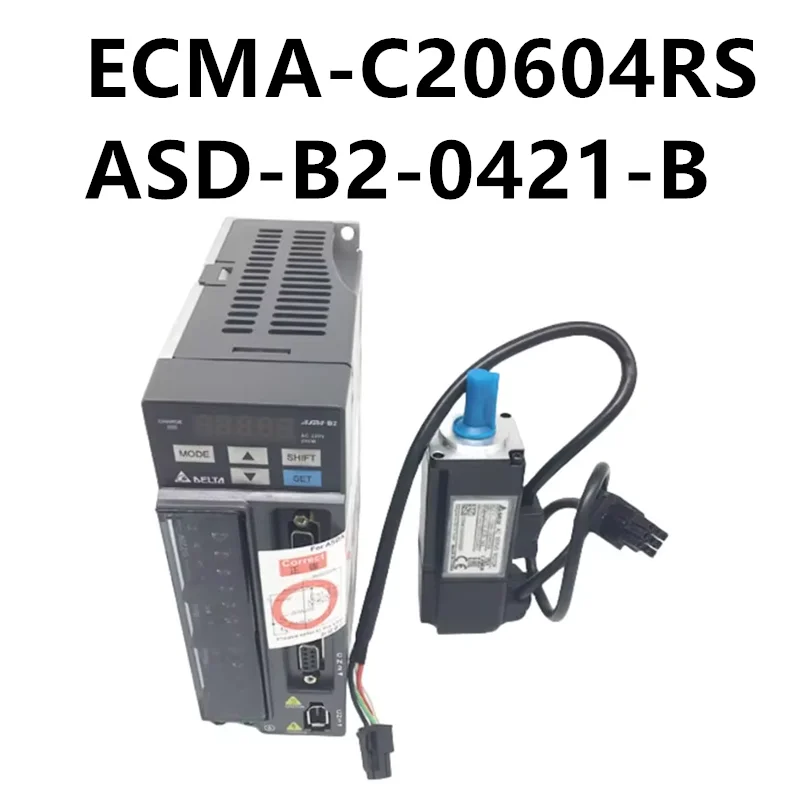 New original ECMA-C20604RS+ASD-B2-0421-B 400w Drive Motor Kit Servo Motor with 3m Cable