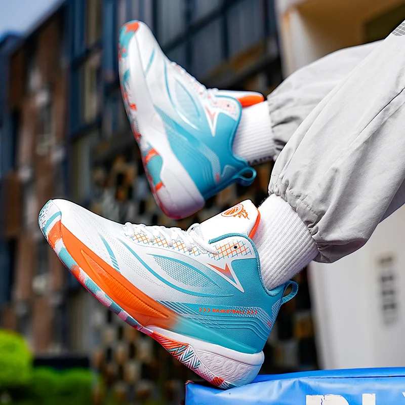 

2025 Explosions Men's Shoes Wear-resistant Basketball Shoes Men's Shoes genuine goods sneaker Autumn Men's Anti-slip Sneakers