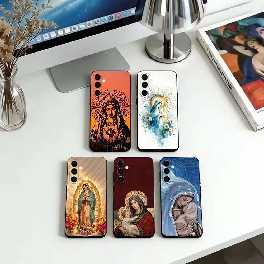 Verse of The Christian Bible Jesus  Phone Case For Samsung Galaxy A73,A72,A71,A70,A53,A52,A51,Soft Silicone Black Cover