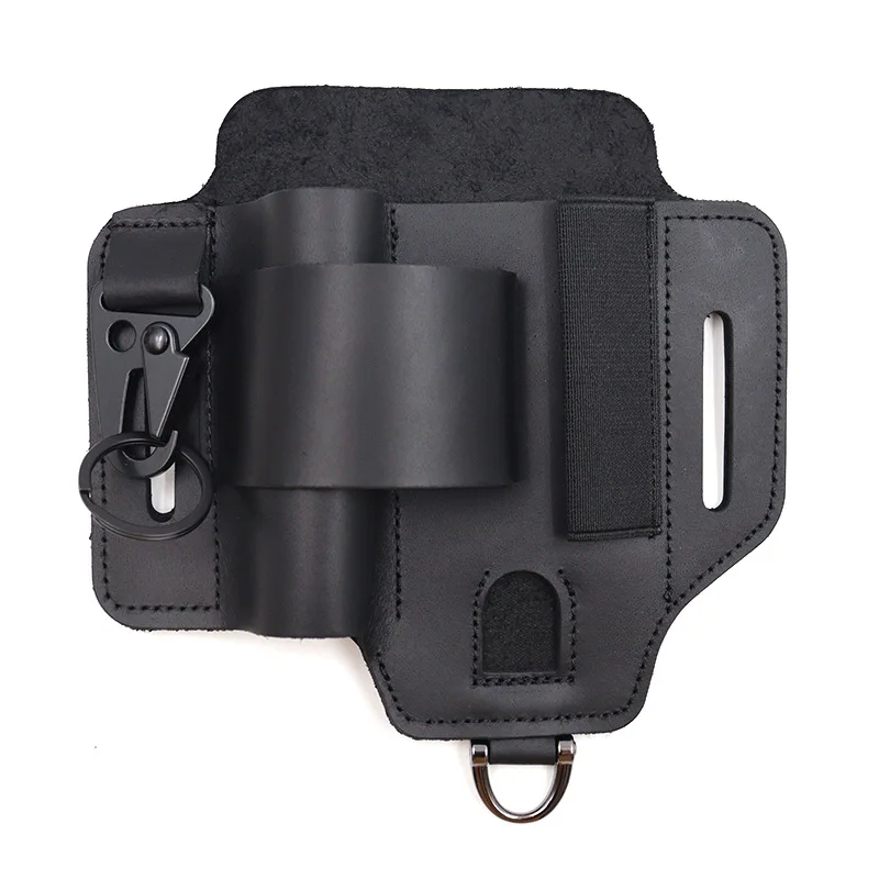 

Tactical Multi Tool Belt Leather Bag Portable Tool Storage bags Holster Key Holder Outdoor Camping Hunting Waist Leather Pocket
