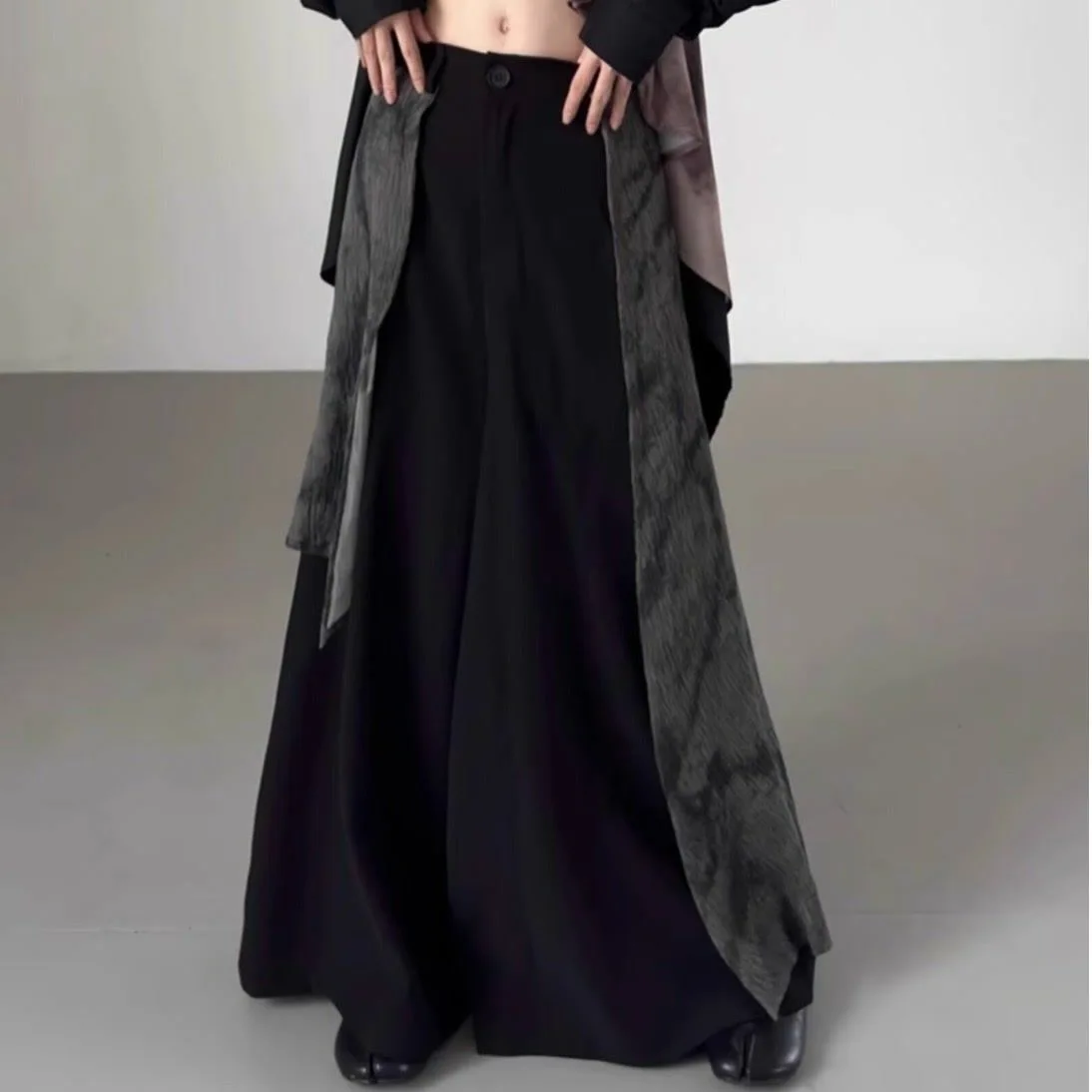 Pantaloni a gamba larga Pantaloni Donna Donna Autunno Pantaloni sportivi minimalisti Young Urban Su misura Semplice Altgoth Classico Dettaglio in poliestere