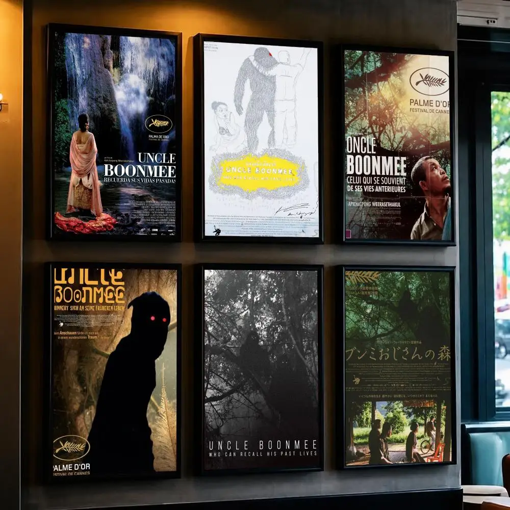 classic movie U-Uncle Boonmee Poster Removable Wall Sticker for Home Cafe Bar Office Interior Decor