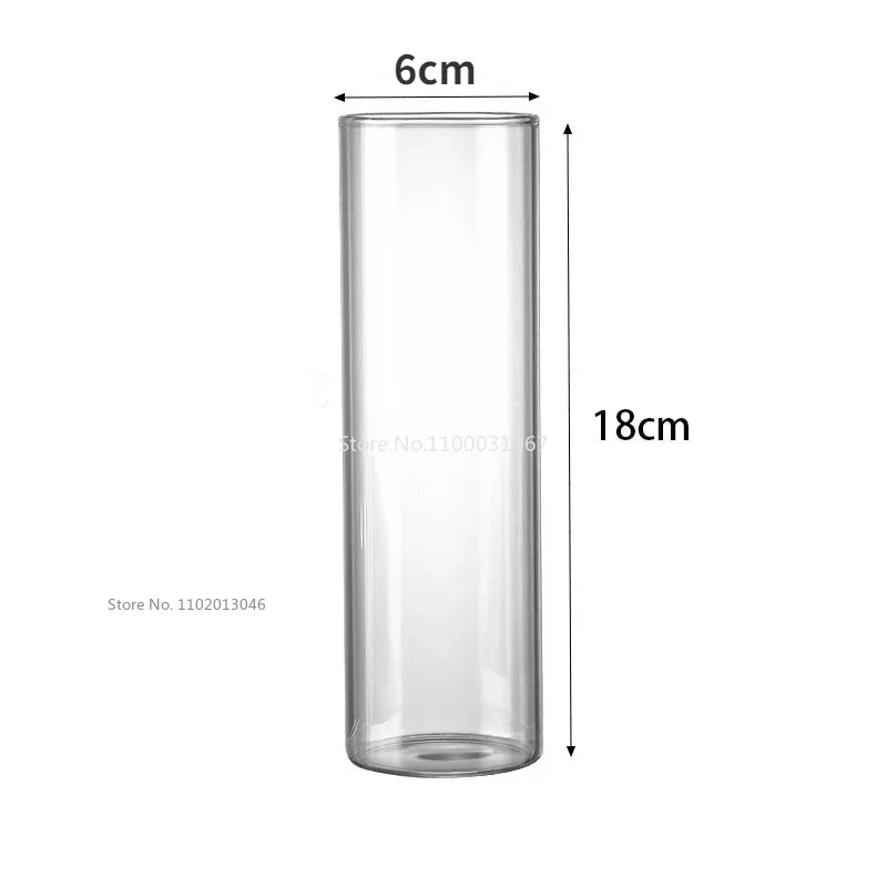 1PCS  Japanese Style  Highball Long Straight Colin Glass Cocktail Glass Island Iced Tea Glass Copo Long Drinking Glasses