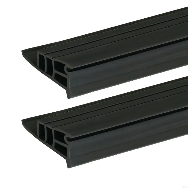 Rubber Window Track Barriers with Two Tear-Away Sections and Trim-to-Length Design to Limit Rainwater Entry, Supplied as a M4YD