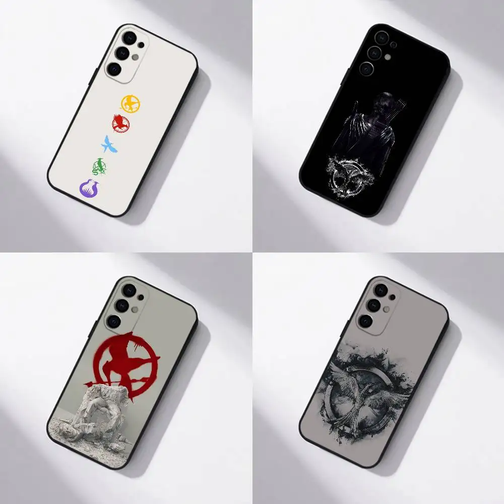 T-The H-Hunger G-Games Phone Case For Samsung S25,S24,S21,S22,S23,S30,Ultra,S20,Plus,Fe,Lite,Note,10,Black Cover