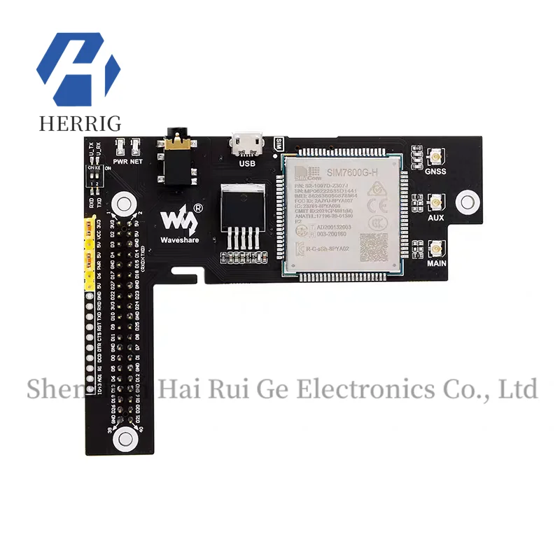 

Weixue Jetson Nano SIM7600G-H 4G/3G/2G Expansion Board GNSS Module Global Version