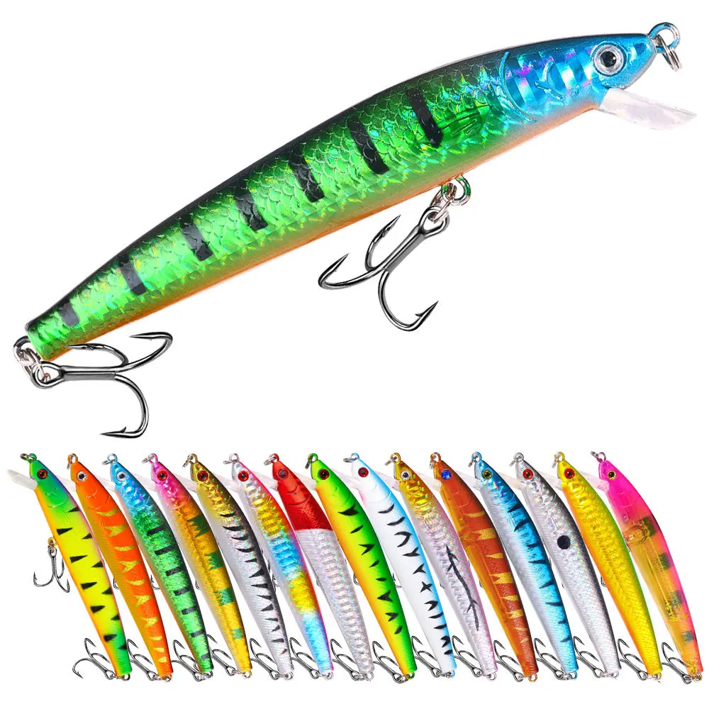 

Suspending Silver Blade Lure Dead Flight Long Cast Trembling Sink 9g Minnow Pencil Freshwater Bass Mandarin Fishing Bait