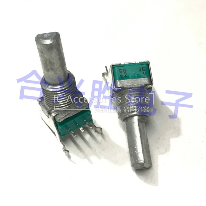 2PCS Precision Potentiometer RK09L Horizontal Single B5K B502 Power Amplifier Audio Volume Potentiometer Shaft Length 20MM