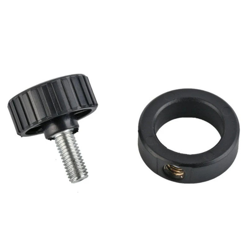 풀 현미경 고정 링, 산업용 스테레오 현미경 비디오 카메라 스탠드 거치대, 금속 기둥 바 고정 링