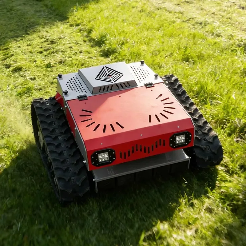 High Efficiency Grass Lawn Mower All Terrain Agriculture Mower Remote Control Lawn Mower for Sale