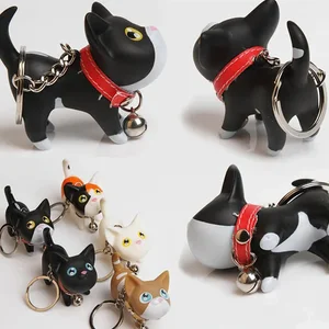 Schöne Cartoon -Puppen Kate Cat Keychain, Damenschlüsselkette, Autoschmuck, Schlüsselbundpaar, Kinderspielzeug, Charms 6 Hauptverkaufsring Kate - №2