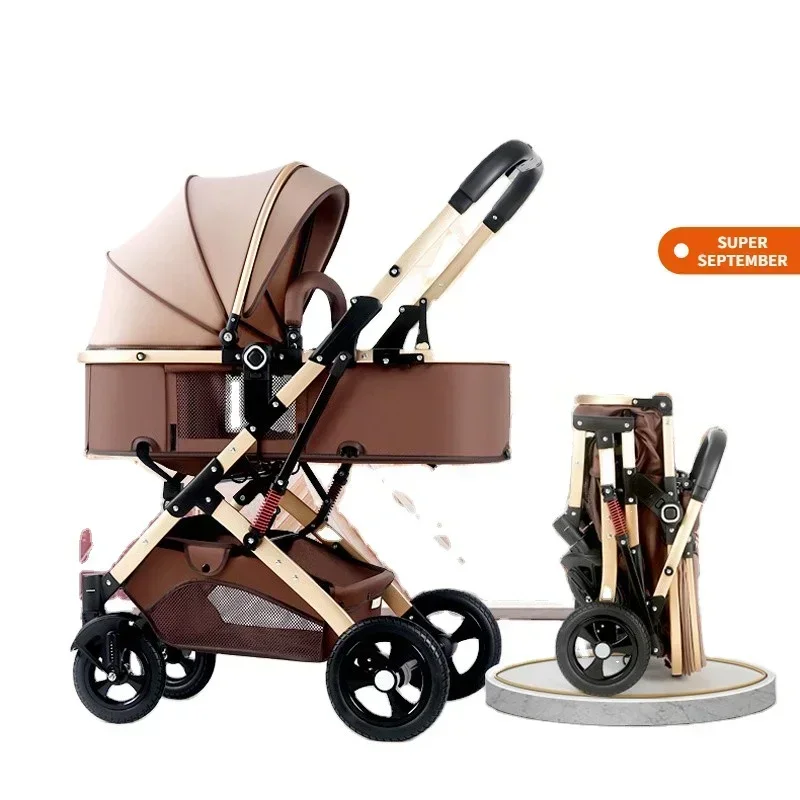 Amazing Selected High Quality Cotton 0-3 years Babies Strollers Walkers Carriers For Travel baby stroller 3 in 1 with car seat