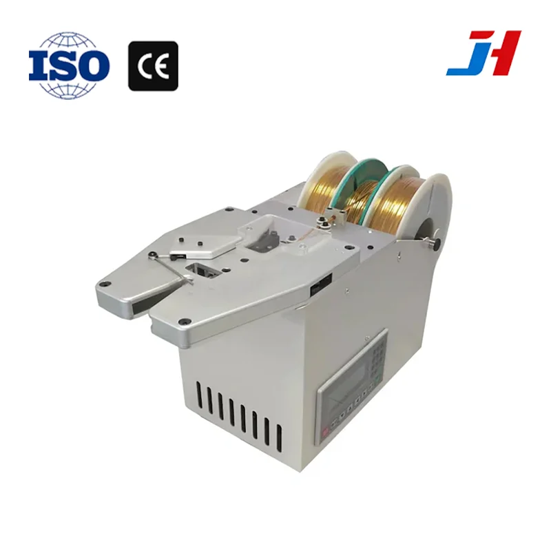 آلة ربط ربط الخبز شبه الأوتوماتيكية JH Jianbo تعمل كهربائيًا لتغليف الأطعمة والمشروبات والمنسوجات وتغليف السلع