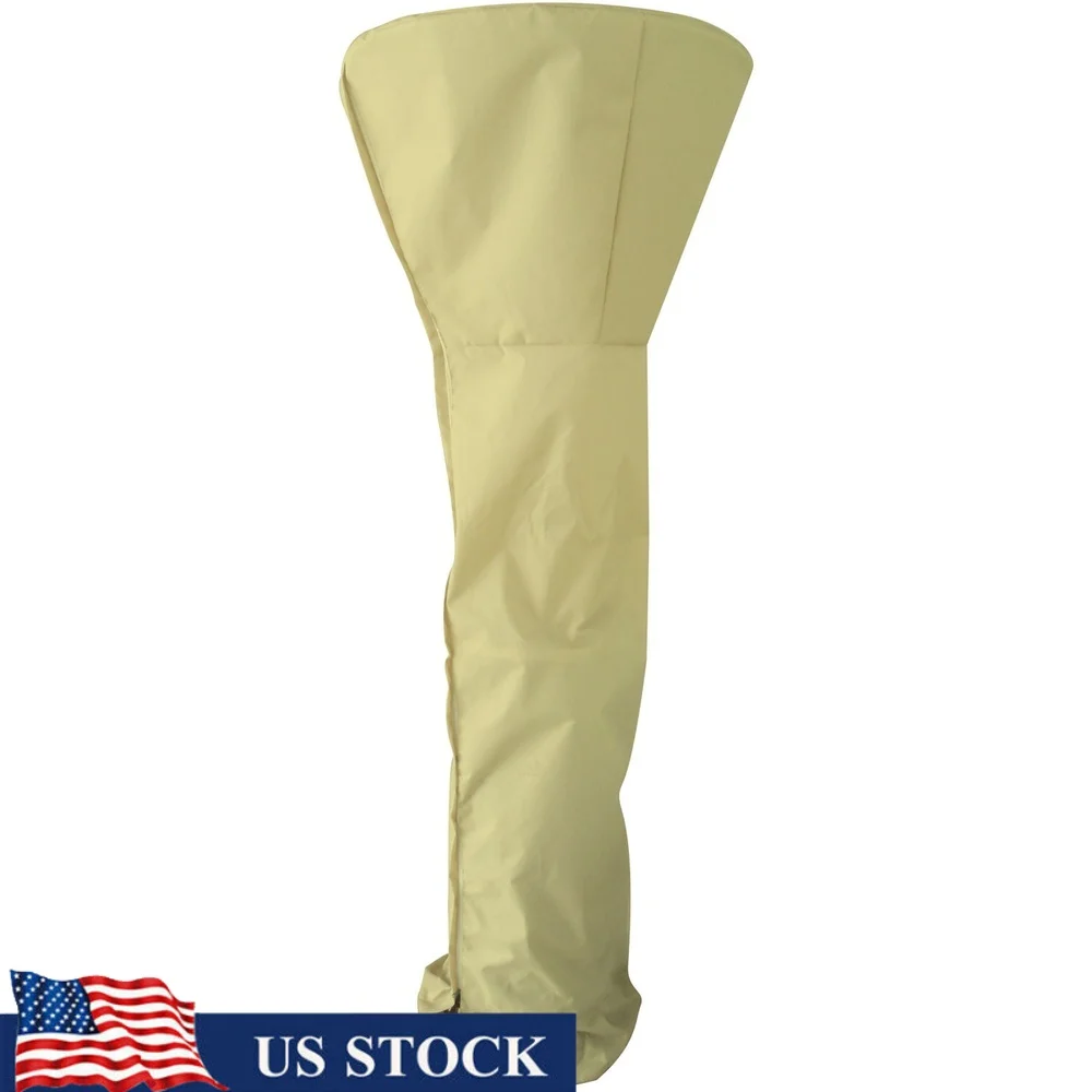 

7ft Umbrella Patio Heater Cover Waterproof UV Protection Durable Polyurethane Material Outdoor Heater Shield Full Coverage