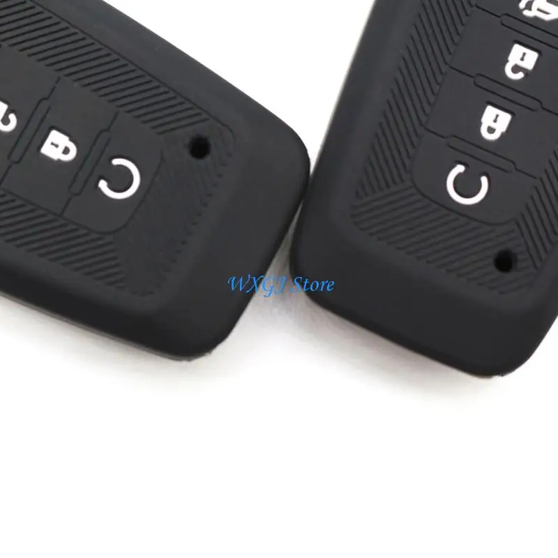 

37JE Shockproof Soft Protector Shell For 5 Button Car Remote Keys