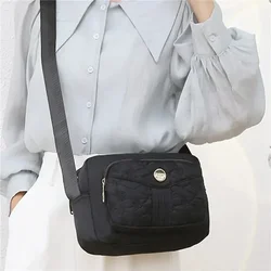 Fashion Elegant Small Shoulder Bag Women CrossBody Bags Nylon Tote Bag Coin Purse Female Phone Pouch Ladies Daily Messenger Bag