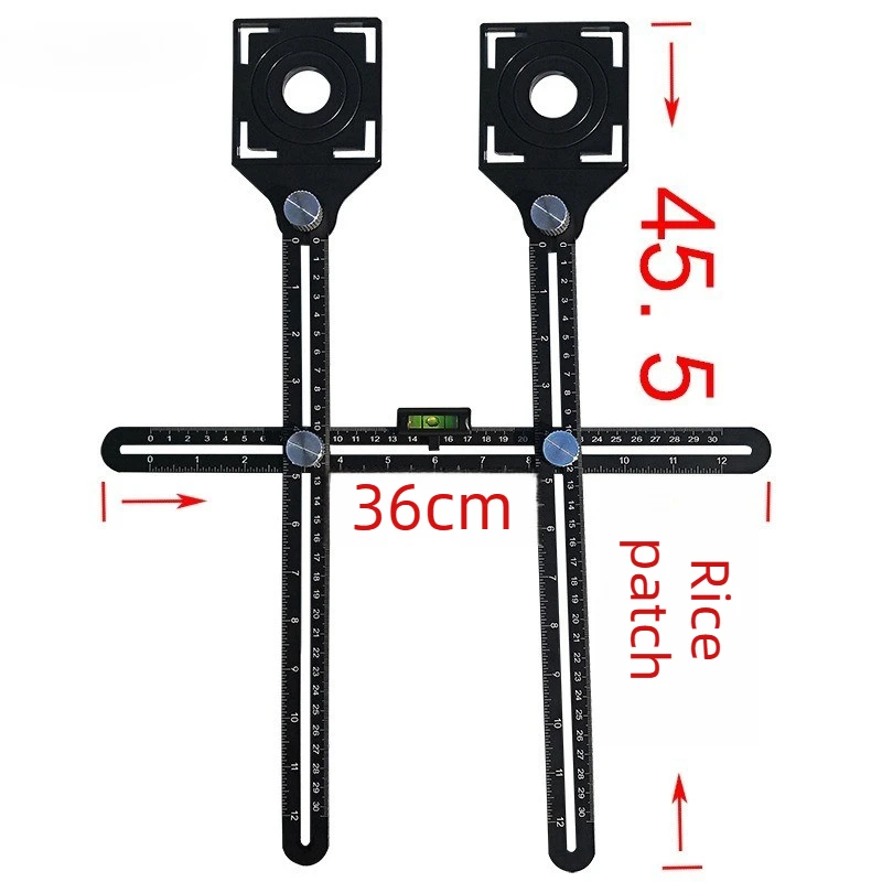 Picture 4: Universal Tile  Hole  Locator, Adjustable Glass Drilling Tool, Precise Positioner For Mason  Tile Work