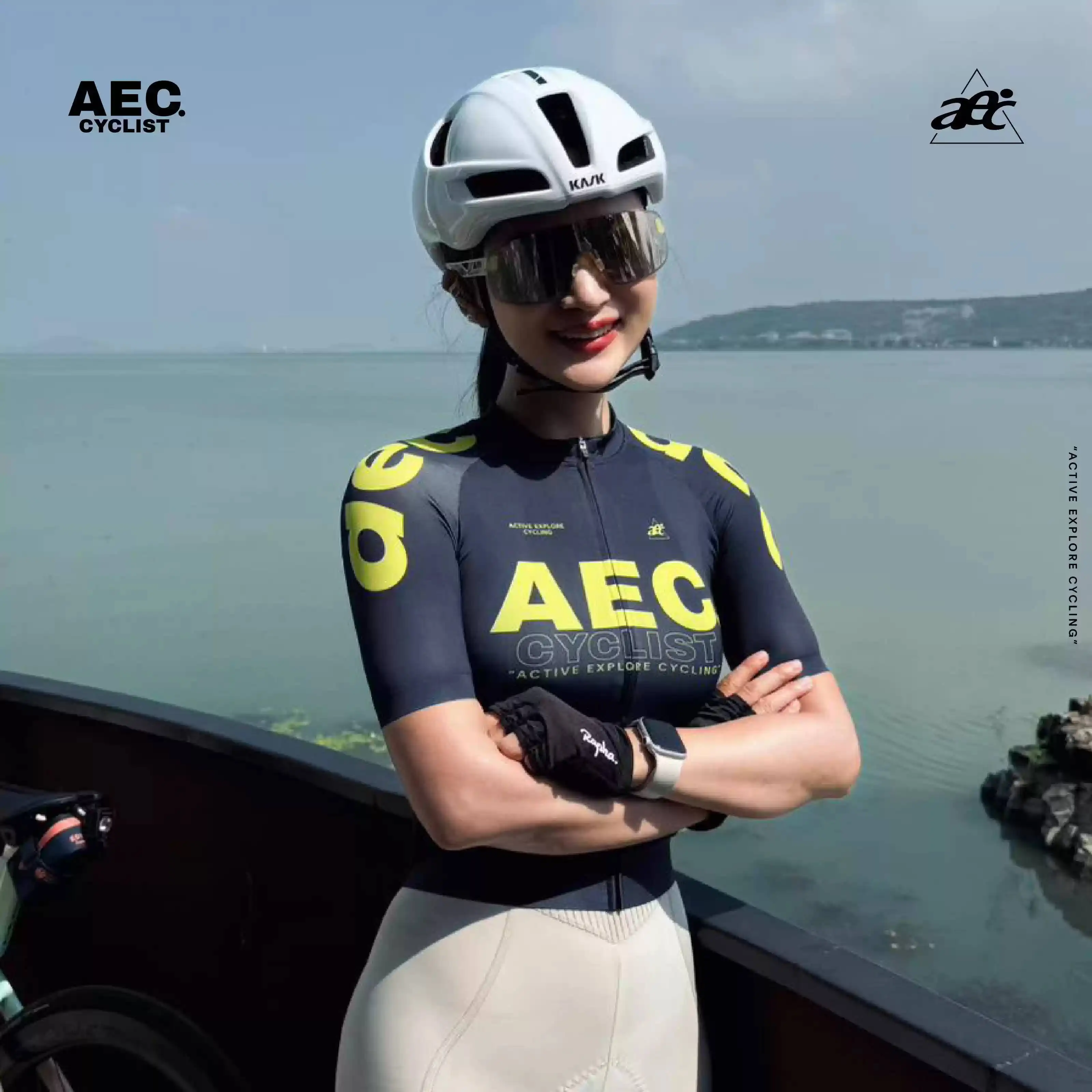 

AEC Women Cycling Jersey Lightweight Summer Short Sleeve Bicycle Jersey Quick Dry Road Bike Shirts MTB Clothing Wind Speed Serie