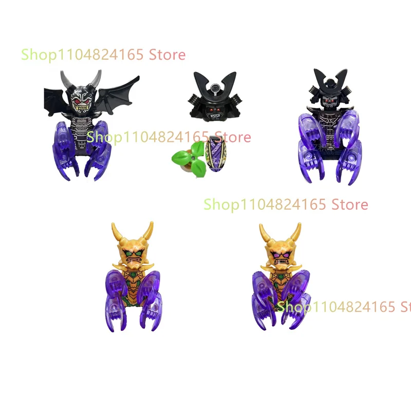

New Anime Cartoon TV Ninja Toy Sleepwear Kathmandu Lloyd Jay Kai Zane Nya Cole Bricks Building Blocks for Kids DIY Gifts